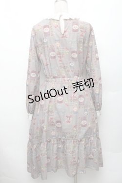 画像2: axes femme POETIQUE / コンフィチュールフリル襟ワンピース M ブラウン S-26-01-28-025-AX-OP-TE-ZS