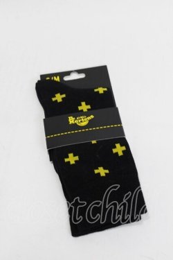 画像1: Dr.Martens （Getta Grip） / 靴下  黒 S-26-01-29-001-PU-ZA-AS-ZS