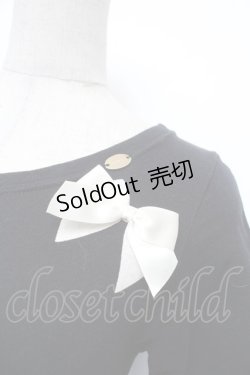 画像2: MILK / リボンワンピース  黒 S-26-01-29-032-ML-SK-AS-ZS