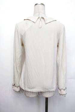 画像3: axes femme / 襟付きブラウスカットソー  オフ S-26-01-29-036-AX-TO-AS-ZS