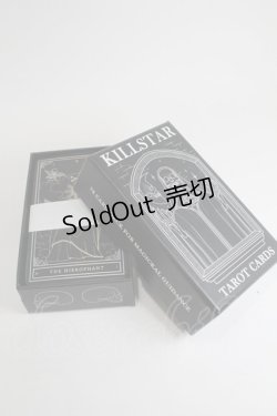 画像1: KILLSTAR / タロットカード  黒 S-26-01-29-005-PU-ZA-HR-ZS
