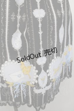 画像2: metamorphose / 思い出のすずらんリボンジャンパースカート  グレー S-26-01-29-042-ME-OP-AS-ZS