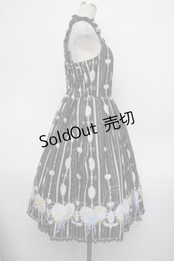 画像3: metamorphose / 思い出のすずらんリボンジャンパースカート  グレー S-26-01-29-042-ME-OP-AS-ZS