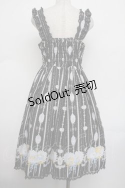 画像4: metamorphose / 思い出のすずらんリボンジャンパースカート  グレー S-26-01-29-042-ME-OP-AS-ZS
