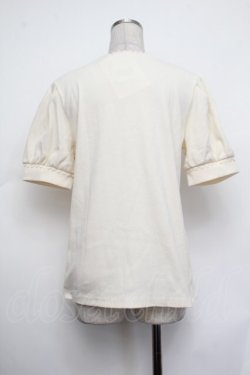 画像3: axes femme POETIQUE / きらめく花園刺繍カットプルオーバー  オフ S-26-01-29-045-AX-TO-AS-ZS