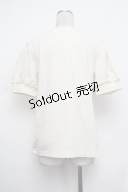 画像3: axes femme POETIQUE / きらめく花園刺繍カットプルオーバー  オフ S-26-01-29-045-AX-TO-AS-ZS