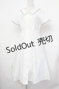 MILK / marine ドレス  白 S-26-01-29-047-ML-OP-AS-ZS
