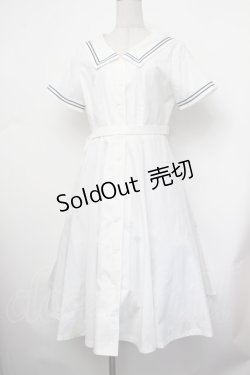 画像1: MILK / marine ドレス  白 S-26-01-29-047-ML-OP-AS-ZS