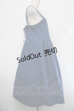 画像2: Jane Marple / ラインジャンパースカート  紺 S-26-01-29-052-JM-OP-AS-ZS