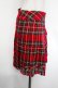 画像2: Jane Marple / チェックスカート  赤 S-26-01-29-059-JM-SK-AS-ZS (2)