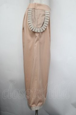 画像2: abilletage / フリルワイドパンツ  ピンク S-26-01-29-061-GO-PA-AS-ZS