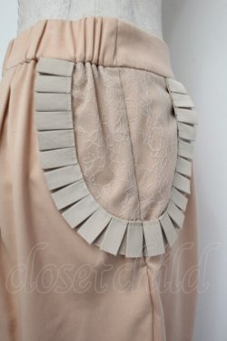 画像4: abilletage / フリルワイドパンツ  ピンク S-26-01-29-061-GO-PA-AS-ZS