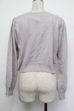 画像4: Amavel / パールカーディガン F ラベンダー S-26-01-29-062-CA-TO-TE-ZS