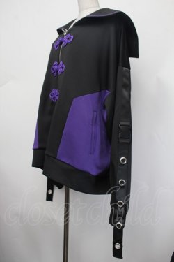 画像2: Amilige / セーラー2wayMA-1ブルゾン  黒 S-26-01-29-063-PU-CO-AS-ZS