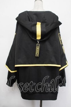 画像2: HOTDRY SIS / 雷鳴　堕天使界隈リフレクタージャージパーカー  黒ｘ? S-26-01-29-064-PU-TO-AS-ZS