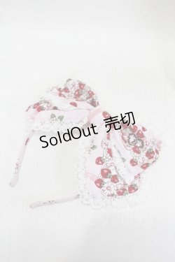 画像3: BABY,THE STARS SHINE BRIGHT / Juicy Strawberry Memoryカチューシャ  ピンク S-26-01-29-008-BA-AC-AS-ZS