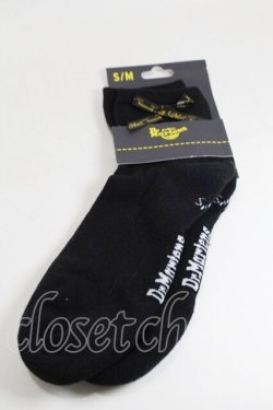 画像1: Dr.Martens （Getta Grip） / 靴下  黒 S-26-01-29-002-PU-ZA-AS-ZS