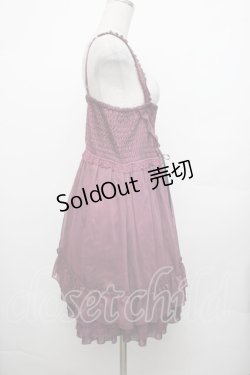 画像2: axes femme / シフォンシャーリングチュニ  ワイン S-26-01-29-022-AX-OP-AS-ZS