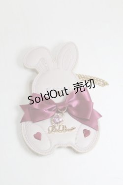 画像1: LIZ LISA / うさぎパスケース  ピンク S-26-01-29-003-LO-SK-TE-ZS