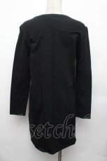 画像3: KANSAI YAMAMOTO / 刺繍ロンT  黒 S-26-01-29-031-PU-TO-HR-ZS (3)