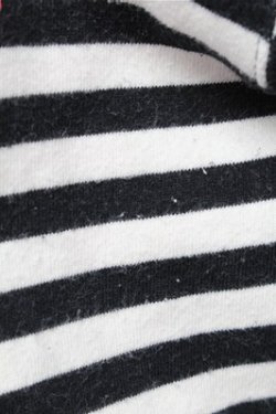 画像5: SUPER LOVERS / ボーダーパーカー  黒ｘ白 S-26-01-31-031-PU-TO-HR-ZS