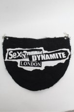 画像2: SEXY DYNAMITE LONDON / ゼブラ柄フラップ  黒ｘ白 S-26-01-31-006-PU-ZA-HR-ZS (2)