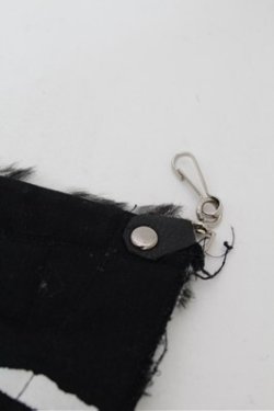 画像3: SEXY DYNAMITE LONDON / ゼブラ柄フラップ  黒ｘ白 S-26-01-31-006-PU-ZA-HR-ZS