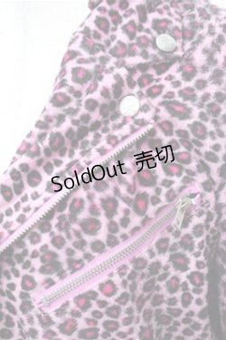 画像6: SUPER LOVERS / レオパードパーカー  パープル S-26-01-31-035-PU-TS-HR-ZS