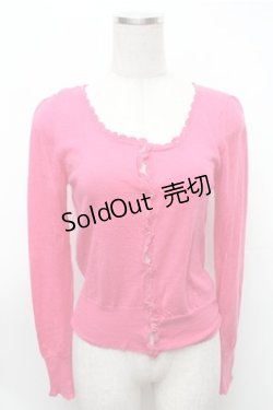 画像1: Emily Temple cute / カーディガン  ピンク S-26-01-31-036-ET-TO-HR-ZS