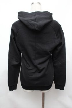 画像3: Sixh / プリントZIPパーカー  黒 S-26-01-31-043-HN-TO-HR-ZS