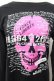 画像2: PEACE NOW / スカルプリントカットソー  黒 S-26-01-31-044-PU-BL-HR-ZS (2)