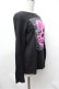 画像3: PEACE NOW / スカルプリントカットソー  黒 S-26-01-31-044-PU-BL-HR-ZS (3)