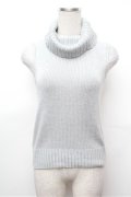 INGEBORG / ノースリーブタートルニット  グレー S-26-01-31-047-LO-TO-HR-ZS