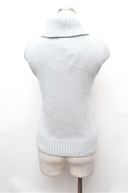 画像3: INGEBORG / ノースリーブタートルニット  グレー S-26-01-31-047-LO-TO-HR-ZS