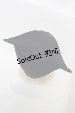 画像3: ALGONQUINS / スカルワッペンねこみみハット  黒 S-26-01-31-008-AL-ZA-HR-ZS