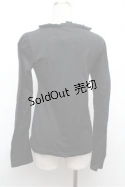 画像4: PEACE NOW / プリントカットソー  黒 S-26-01-31-050-PU-TO-HR-ZS