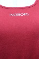 画像2: INGEBORG / ロゴptロンT  赤 S-26-01-31-052-LO-TO-HR-ZT545 (2)