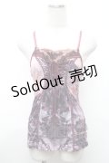 OZZ ANGELO / 絵画プリントキャミソール  パープル S-26-01-31-1001-OO-TO-HR-ZS
