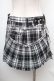 画像2: SEXY DYNAMITE LONDON / フラップ付チェックスカート S 黒ｘ白 S-26-01-31-1036-PU-SK-HR-ZS (2)