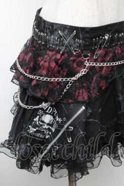 画像3: MAD / パッチ配色チェックティアードスカート S 黒 S-26-01-31-1039-PU-SK-HR-ZS