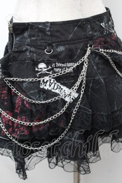 画像4: MAD / パッチ配色チェックティアードスカート S 黒 S-26-01-31-1039-PU-SK-HR-ZS