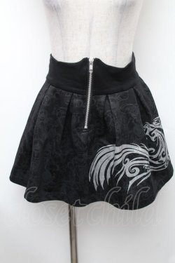 画像1: NiNE. / ラメptスカート  黒 S-26-01-31-1040-PU-SK-HR-ZS