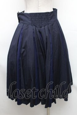 画像2: Hoshibako Works / ヒヤシンスの詩 スカート  ネイビー S-26-01-31-1044-LO-PA-HR-ZS