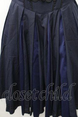 画像4: Hoshibako Works / ヒヤシンスの詩 スカート  ネイビー S-26-01-31-1044-LO-PA-HR-ZS