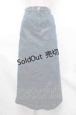 画像1: INGEBORG / デニムスカート  インディゴ S-26-01-31-1050-LO-SK-HR-ZS