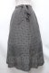 画像2: INGEBORG / フロントリボンドットスカート  黒 S-26-01-31-1051-LO-SK-HR-ZS (2)