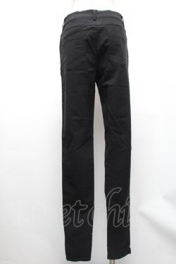画像2: KMK(KINGLY MASK)  / フィットスキニーパンツ  黒 S-26-01-31-1053-PU-PA-AS-ZS