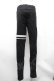 画像2: KMK(KINGLY MASK)  / サイドラインフィットスキニーパンツ  黒 S-26-01-31-1054-PU-PA-AS-ZS (2)