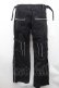 画像2: TRIPP NYC / ジップアップパンツ 7 黒 S-26-01-31-1056-PU-PA-HR-ZS (2)
