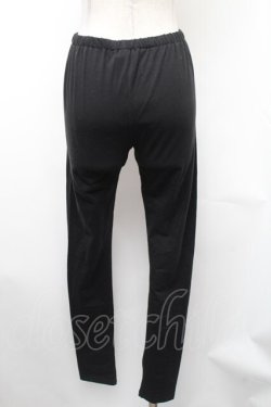 画像2: ALGONQUINS / プリントレギンスパンツ  黒 S-26-01-31-1059-AL-PA-HR-ZS